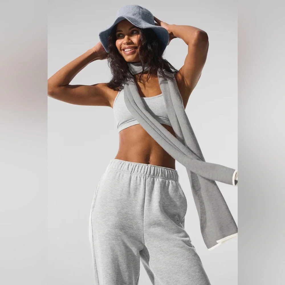 ALO YOGA | ✨NEW✨ Merino Wool Bucket Hat in Hazy Heather Grey